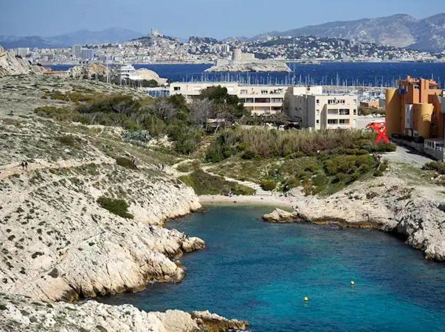 Location Studio Mer, Ile Du Frioul, Marseille Apartment Ngoại thất bức ảnh